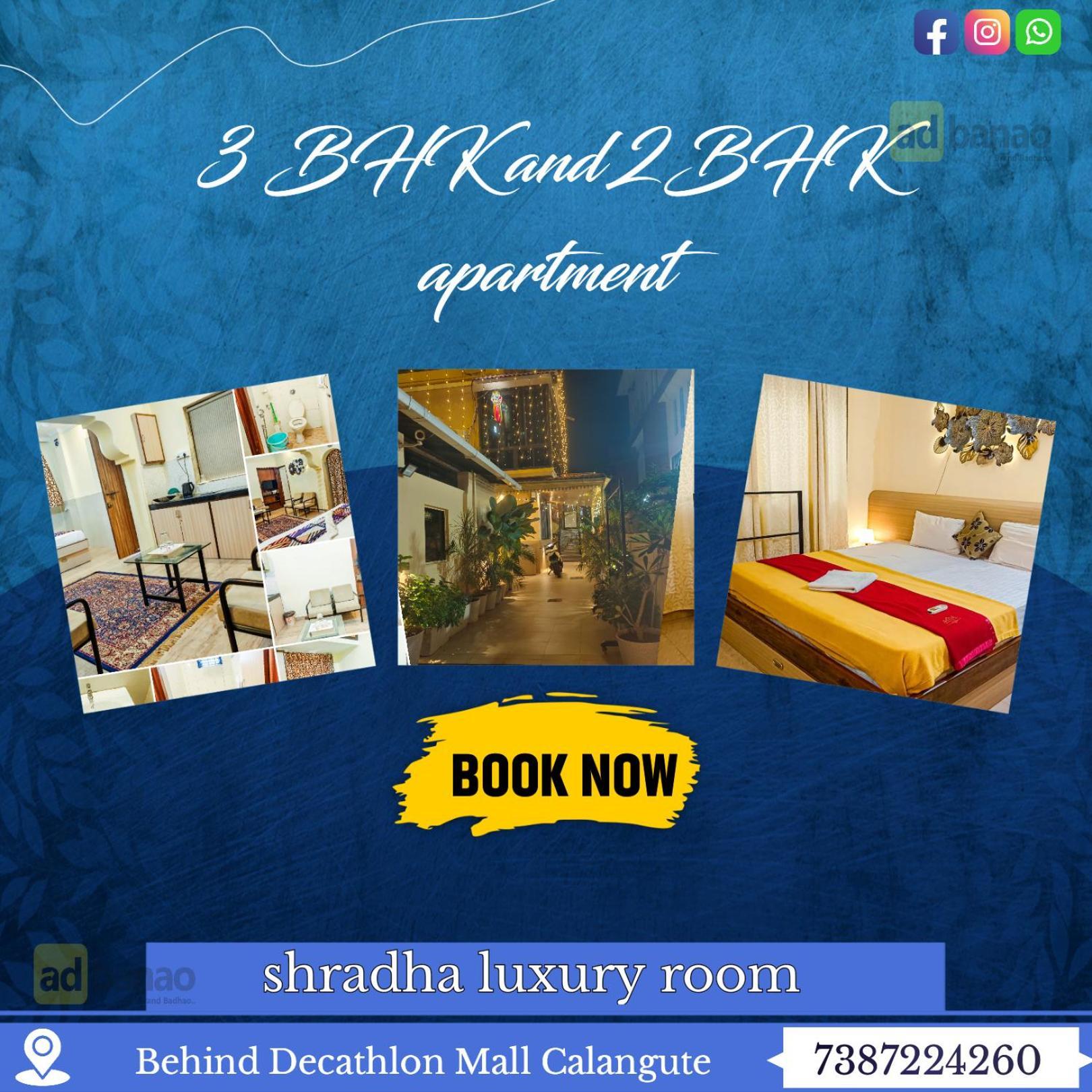 Shradha Luxury Room 卡兰古特 外观 照片